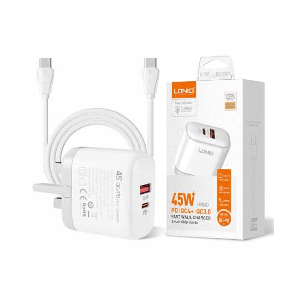 CHARGEUR MOBILE PD45W/CQ4 TYPE-C – Image 2